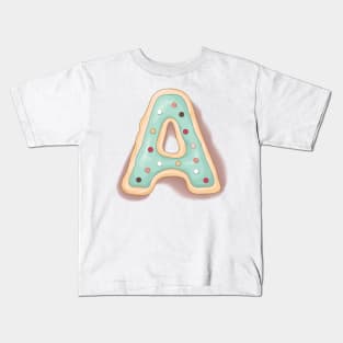 A alphabet design Kids T-Shirt